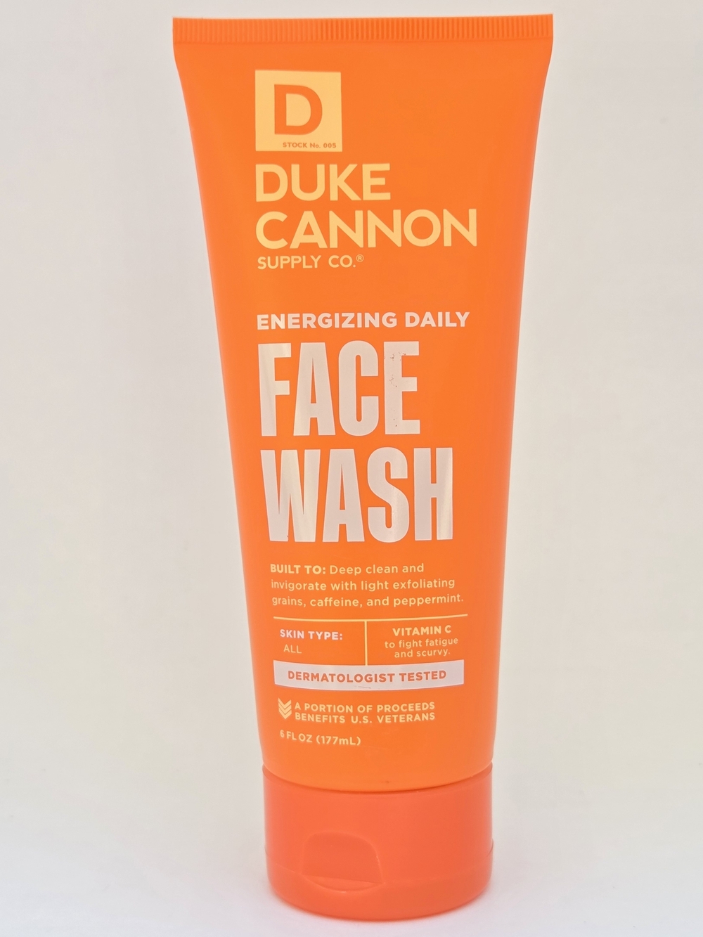 $7 When Bundled – Duke Cannon Energizing Face Wash NEW